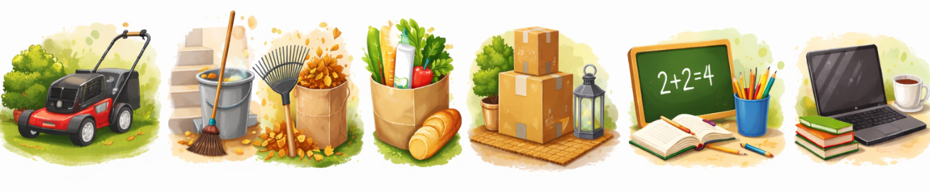 Übersicht der Tätigkeiten